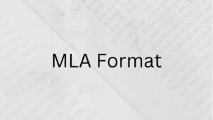 MLA Format